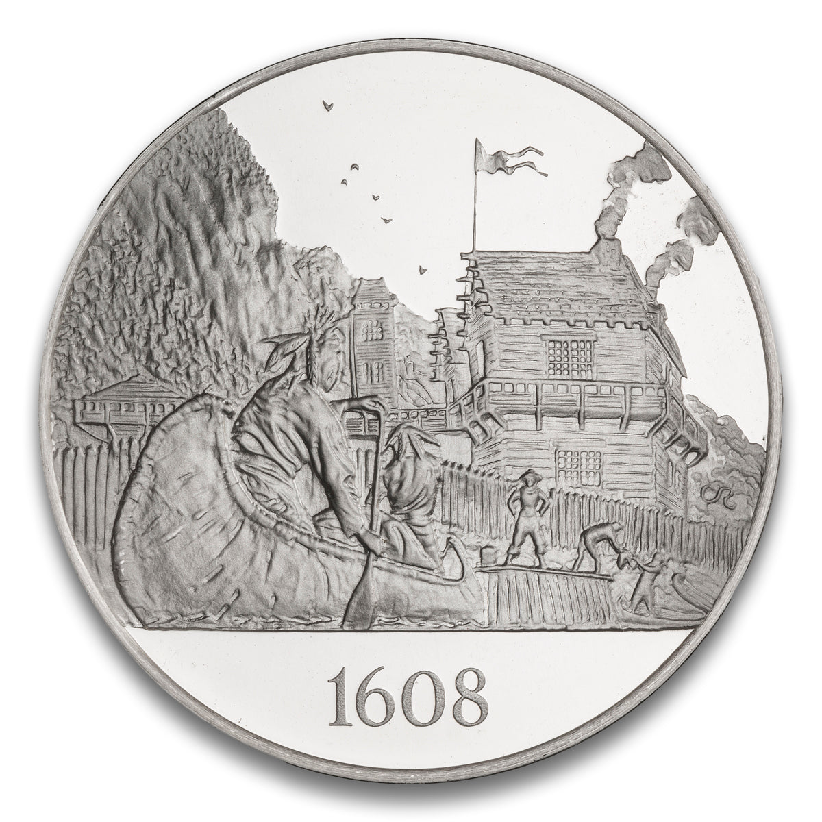 The Founding of Quebec 1608 Canadian Historical Assn Silver medal