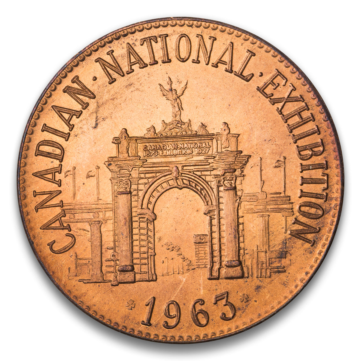 Canadian National Exhibition Toronto, ON Base medal 1963