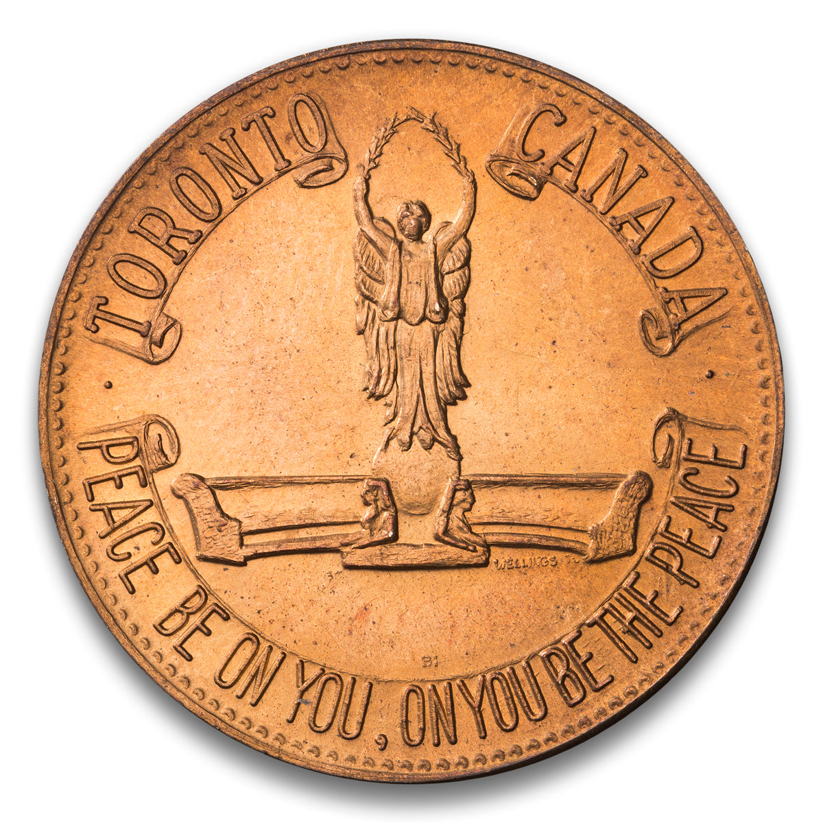 Canadian National Exhibition Toronto, ON Base medal 1963