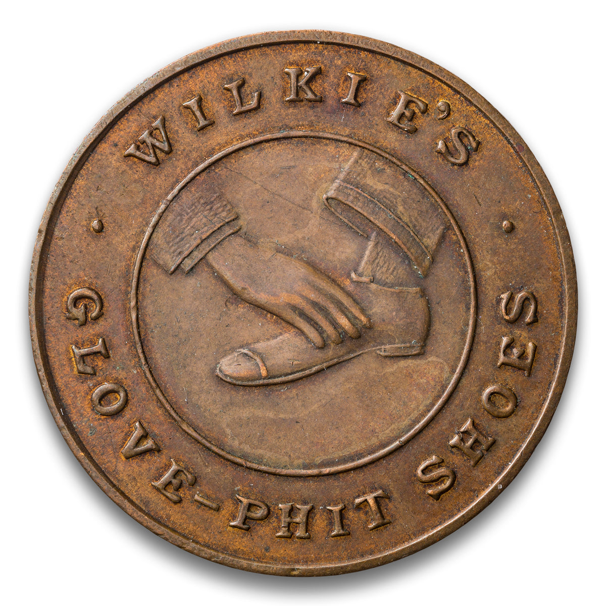 Wilkie's Glove-Phit Shoes Windsor, ON Base medal