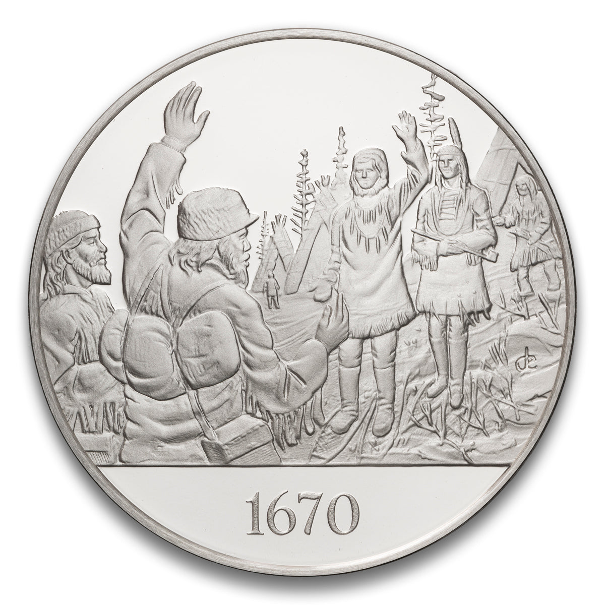Hudson's Bay Company 1670 Canadian Historical Assn Silver medal