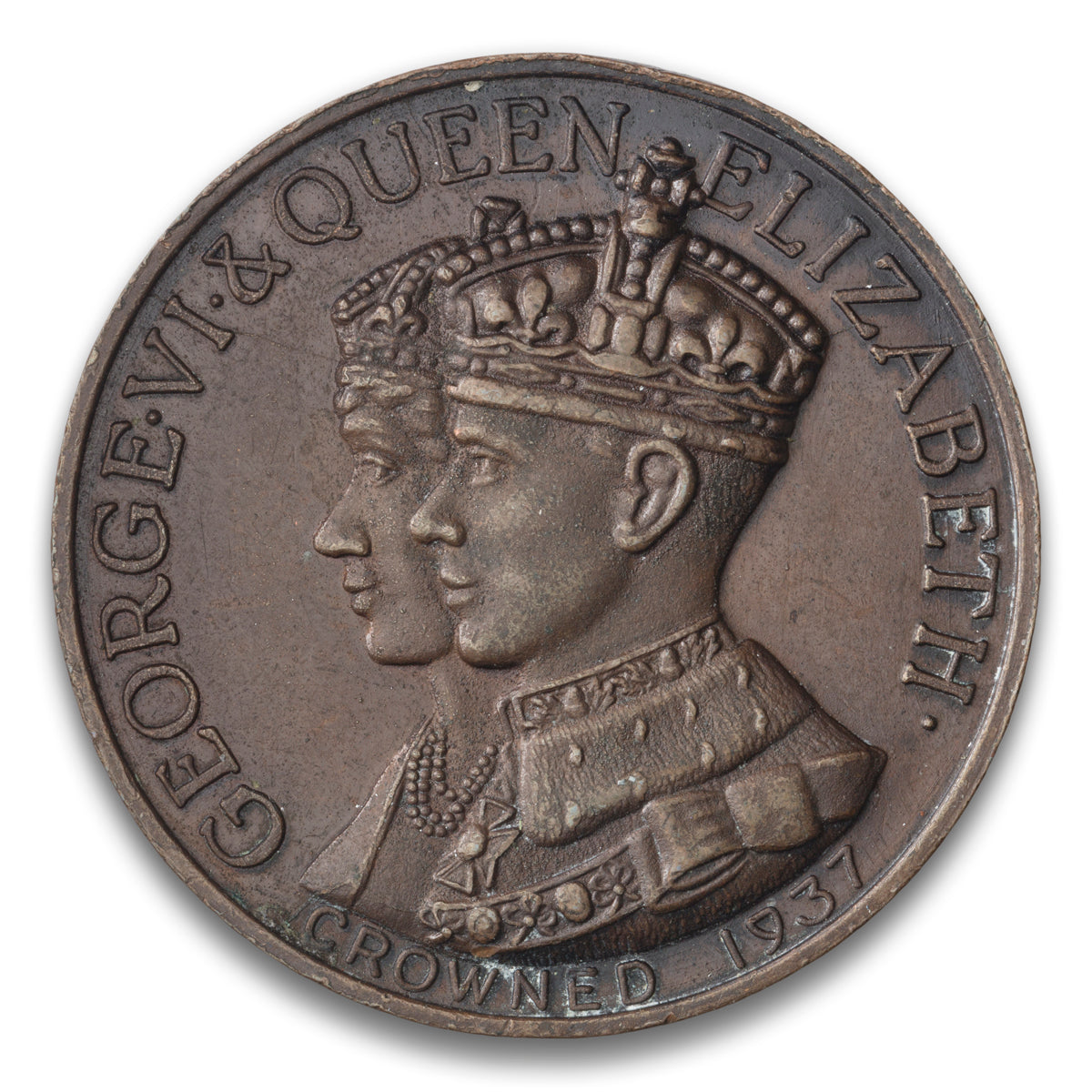 Ford Motor Company Windsor, ON / King George VI Base medal 1937