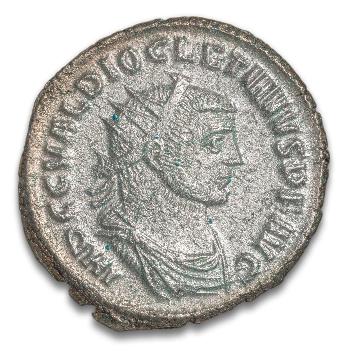 Ancient Rome Silver Diocletian Antoninianus 284-305 CE