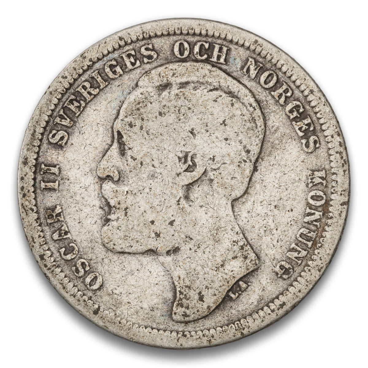 Sweden Silver 1 Krona 1888