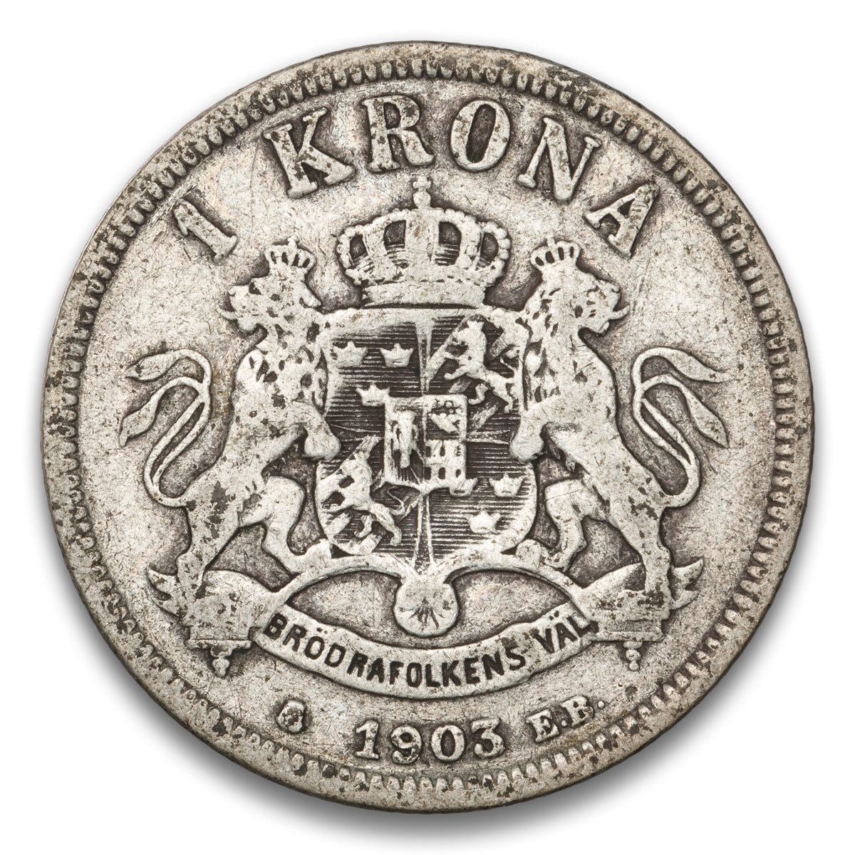 Sweden Silver 1 Krona 1903
