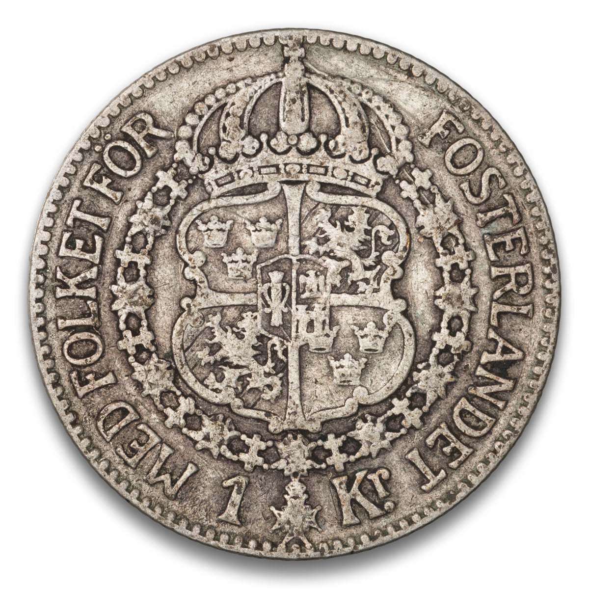 Sweden Silver 1 Krona 1924