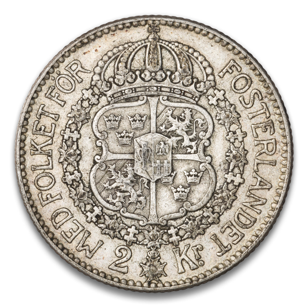 Sweden Silver 2 Kronor 1912