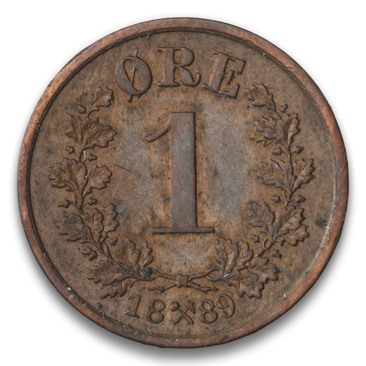 Norway Base 1 Ore 1889