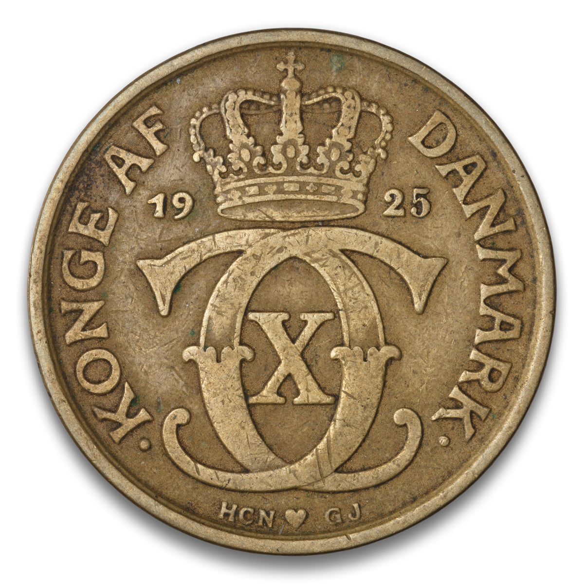 Denmark Base 1 Krone 1925