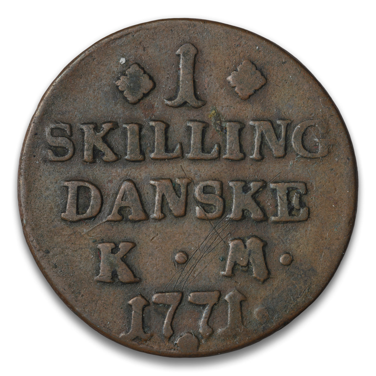 Denmark Base 1 Skilling 1771