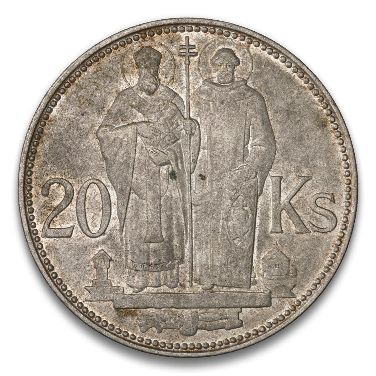 Slovakia Silver 20 Korun 1941
