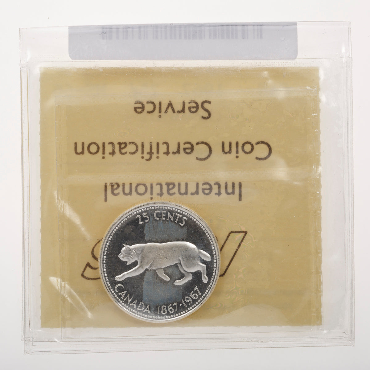 25 Cent 1967 ICCS MS-66