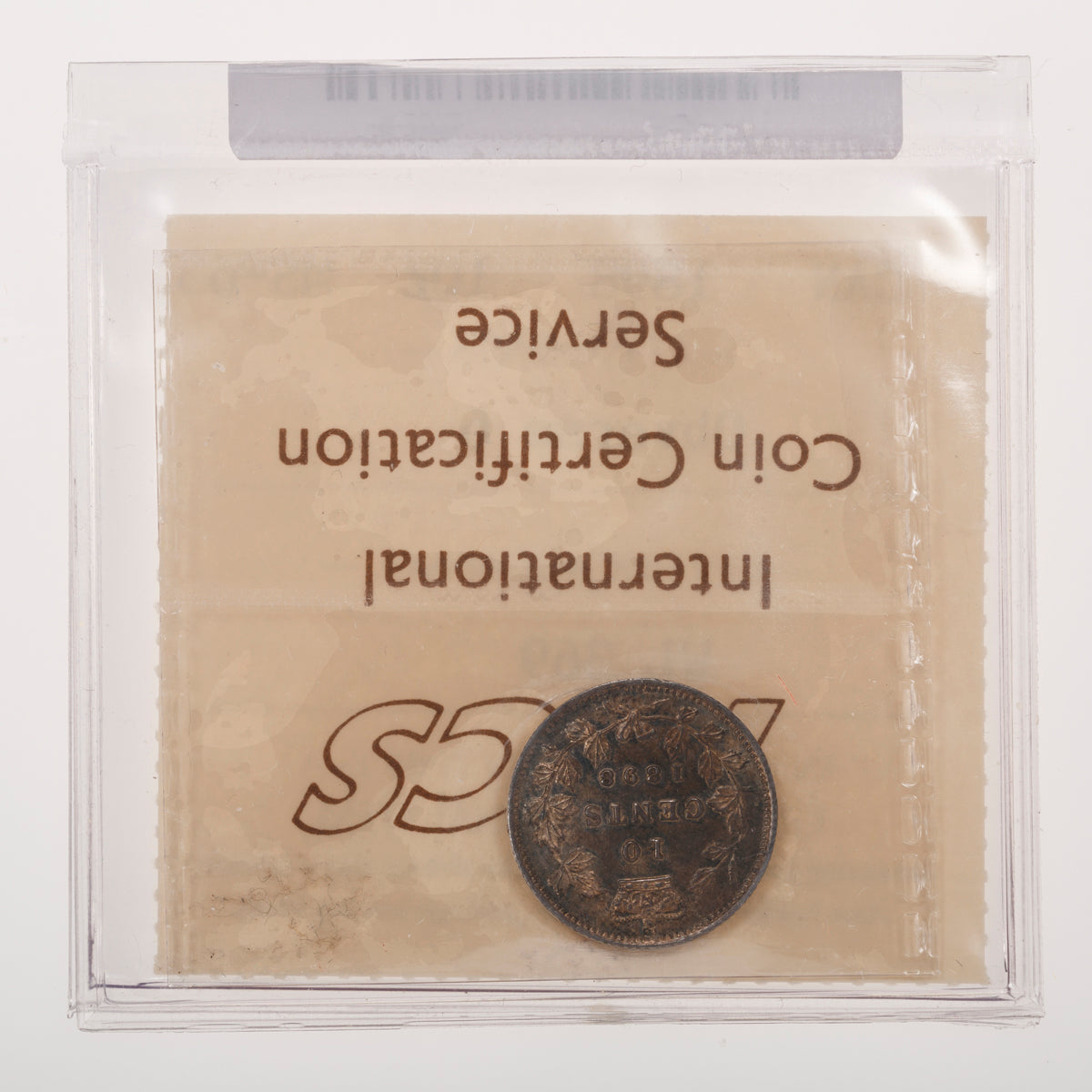 10 Cent 1898 ICCS MS-63