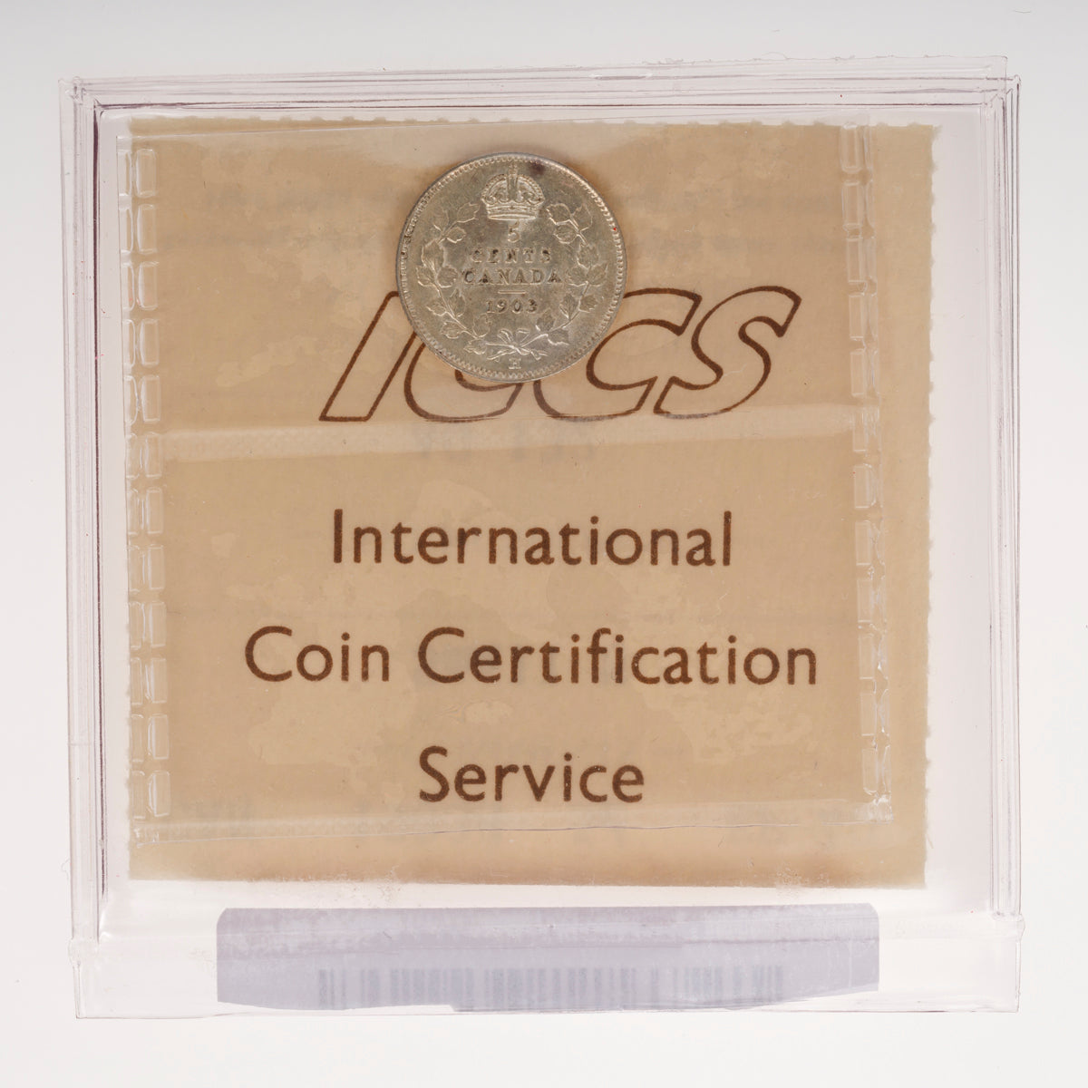 5 Cent 1903H small H ICCS EF-40