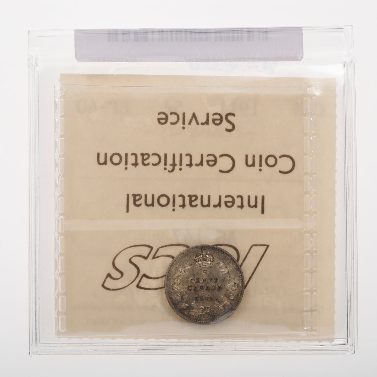 5 Cent 1911 ICCS EF-40