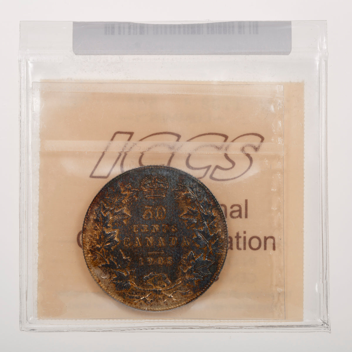 50 Cent 1908 ICCS SP-63