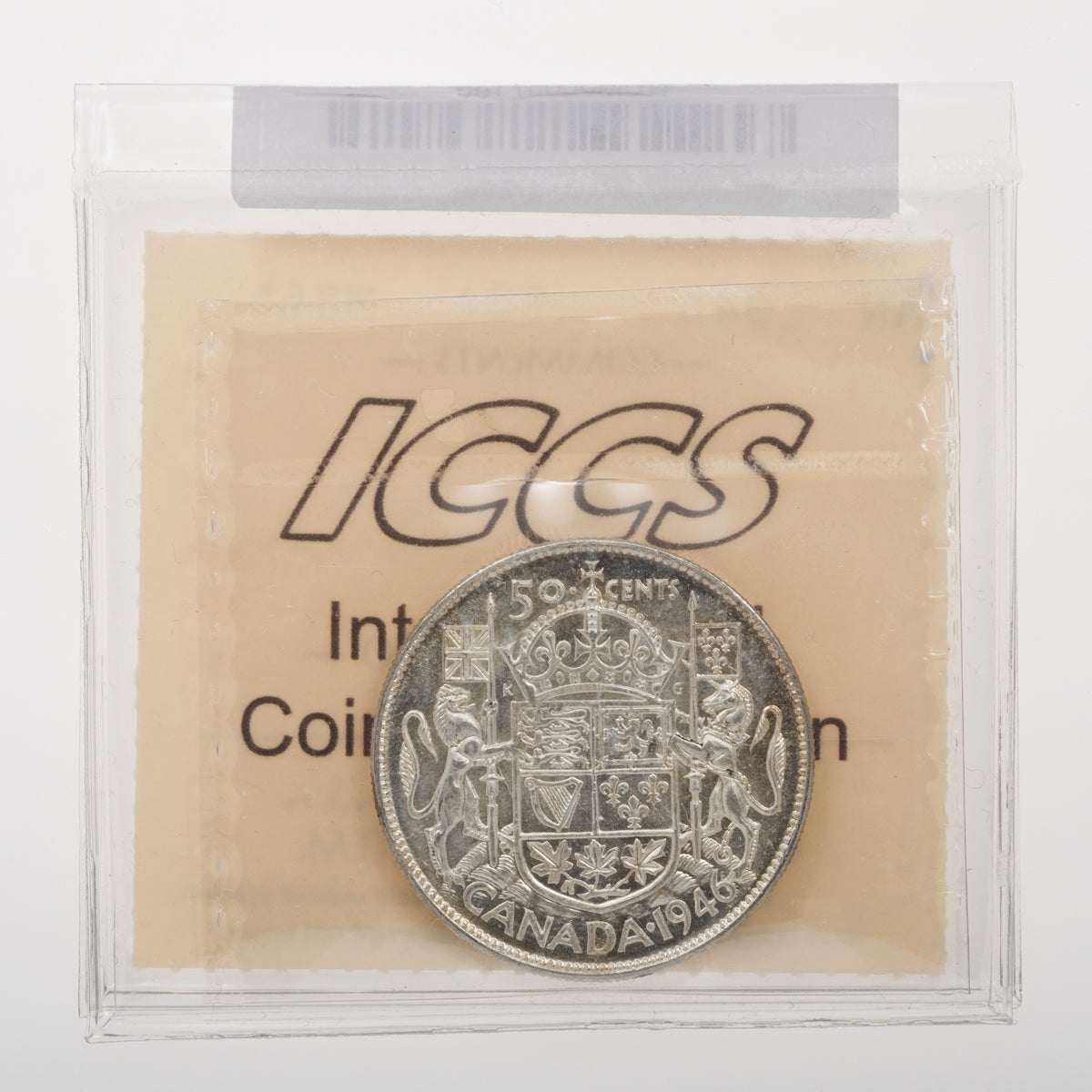 50 Cent 1946 ICCS MS-65