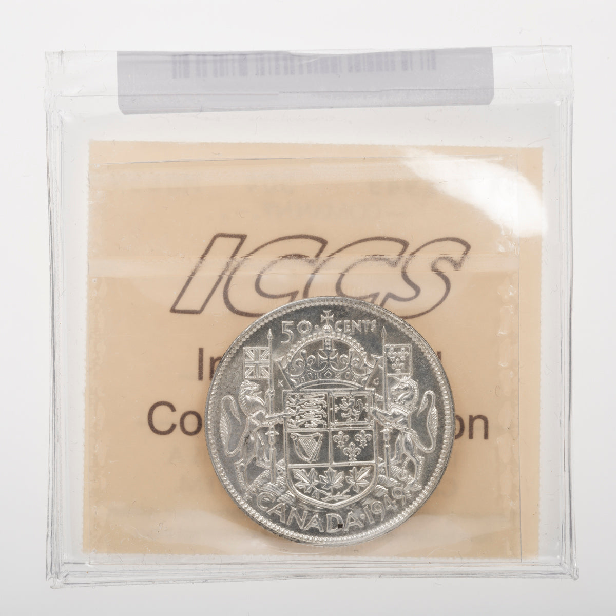 50 Cent 1949 ICCS MS-65