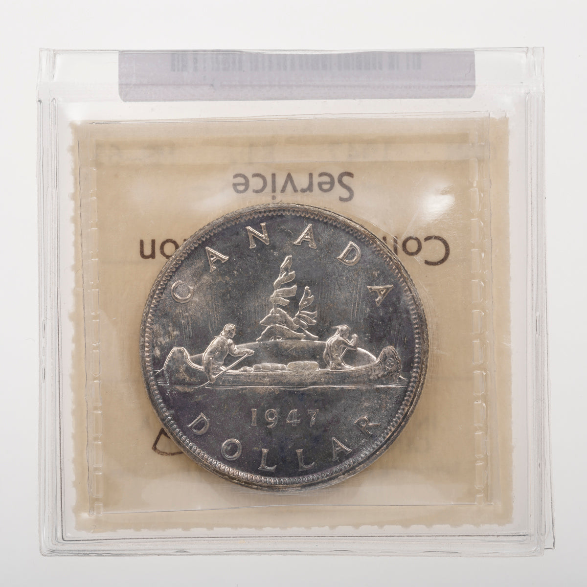 $1 1947 Blunt 7 ICCS MS-63