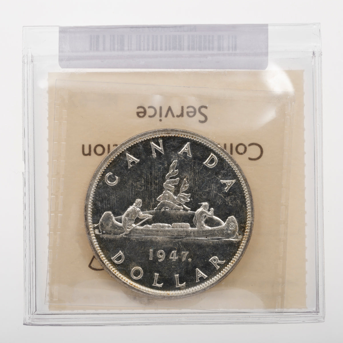 $1 1947 Maple Leaf ICCS MS-62