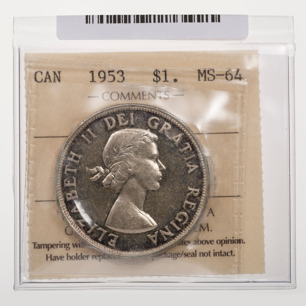 $1 1953 NSF ICCS MS-64