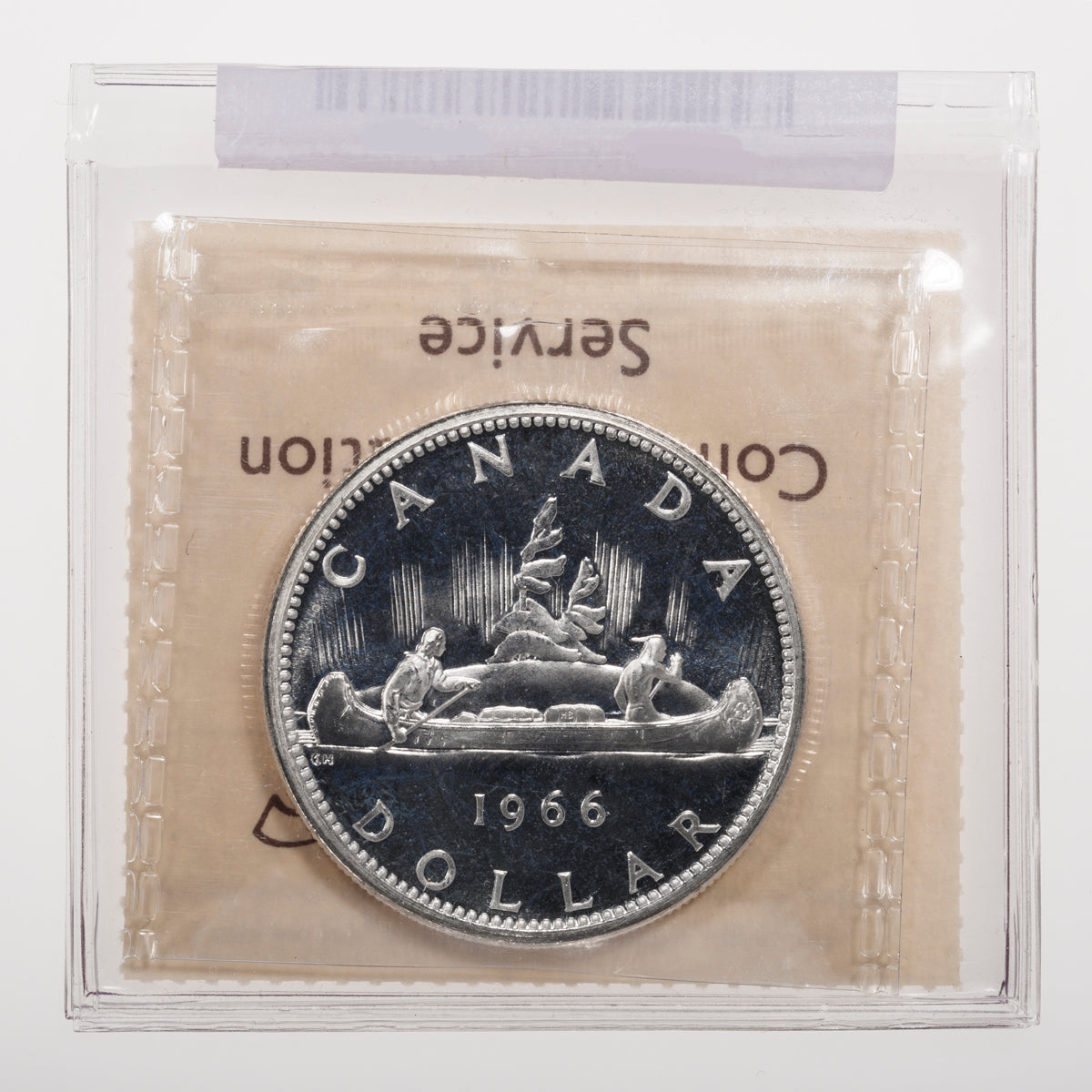 $1 1966 Heavy Cameo ICCS PL-65