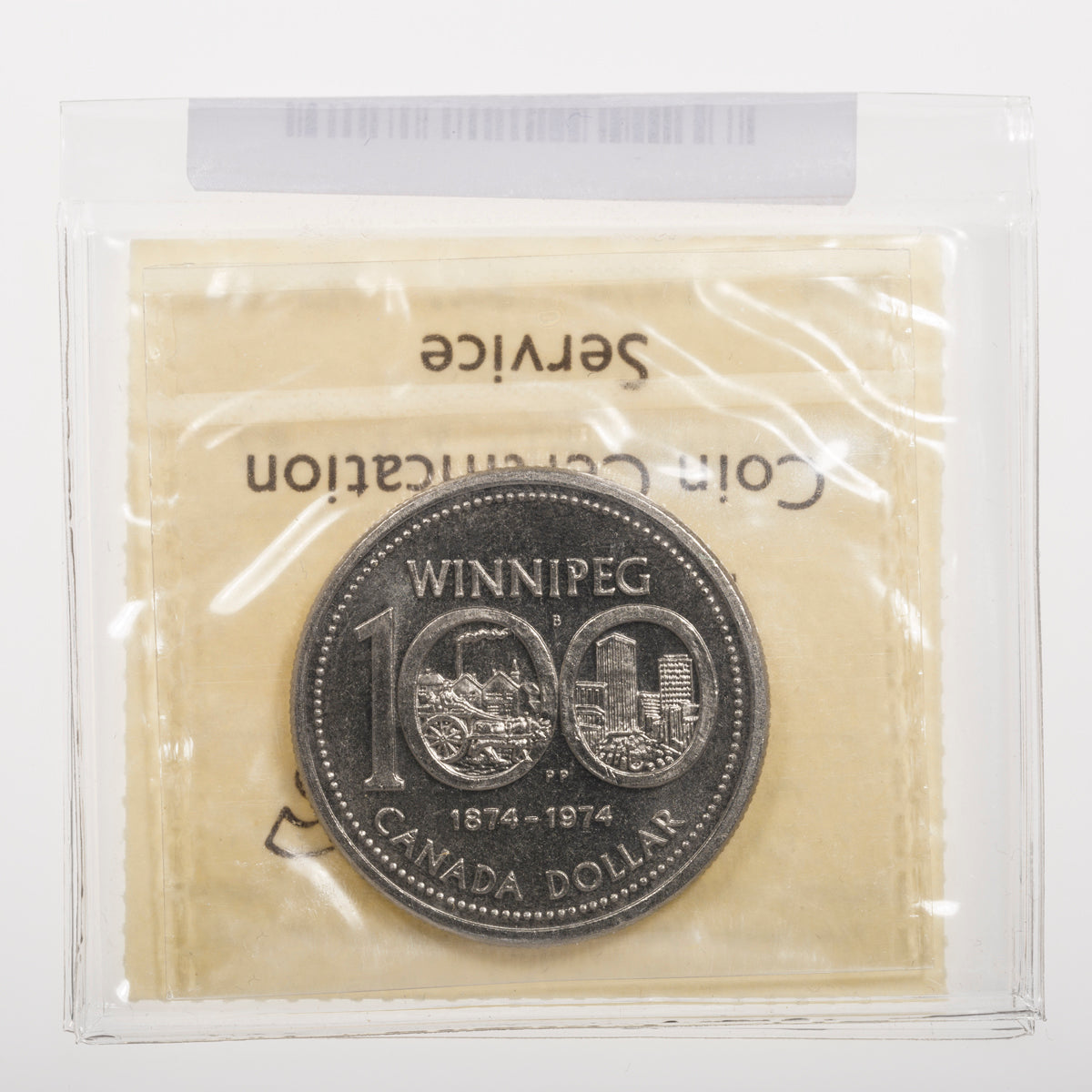 $1 1974 Double Yoke #2 ICCS MS-64