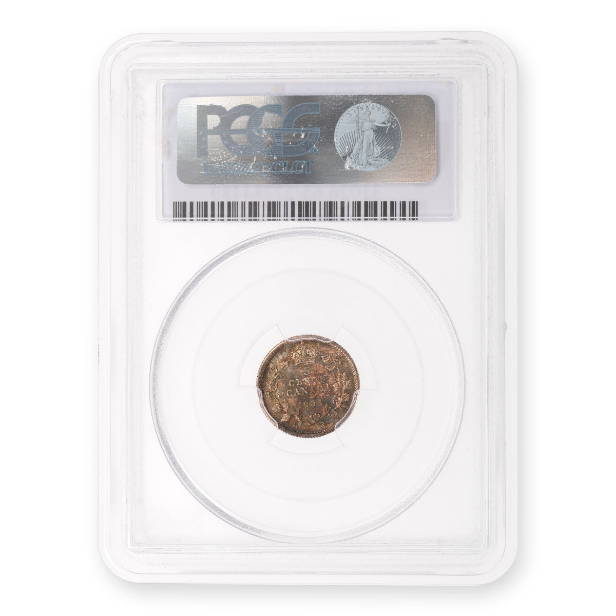 5 Cent 1908 PCGS MS-65