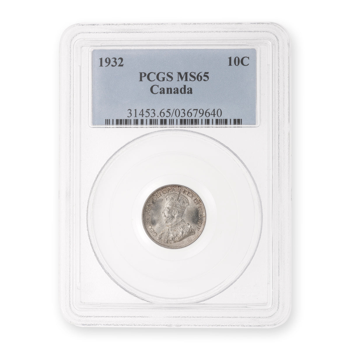 10 Cent 1932 PCGS MS-65