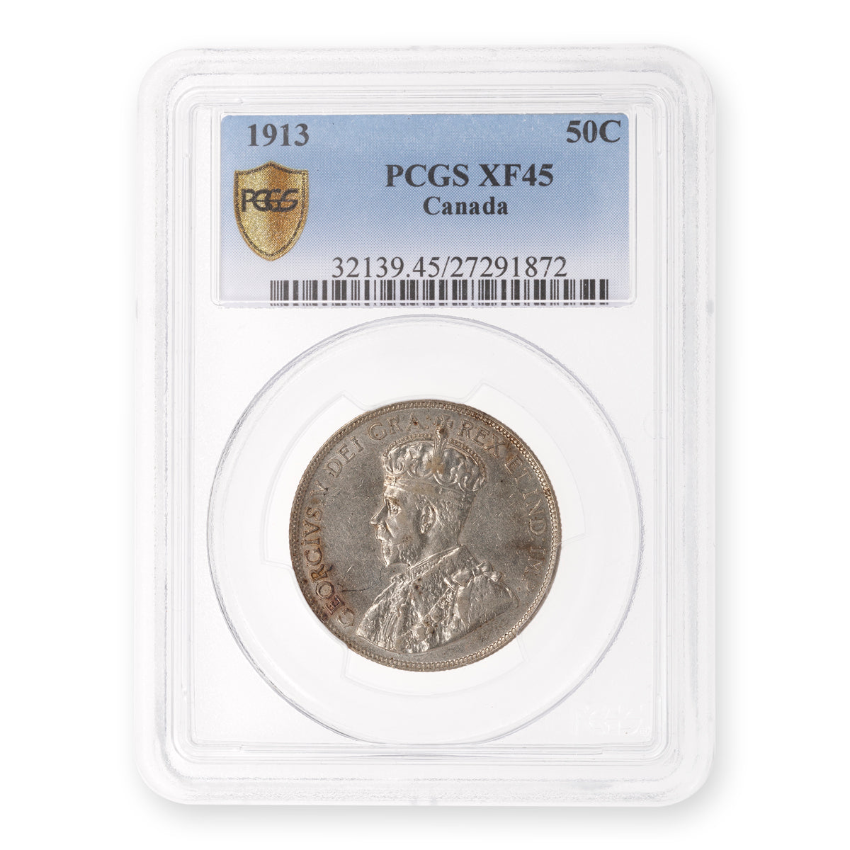50 Cent 1913 PCGS EF-45