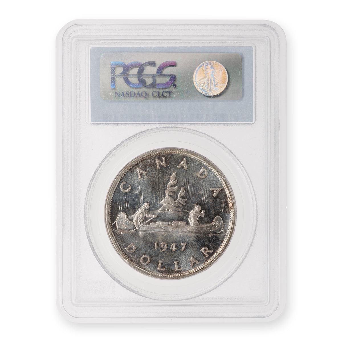 $1 1947 Blunt 7 PCGS MS-63