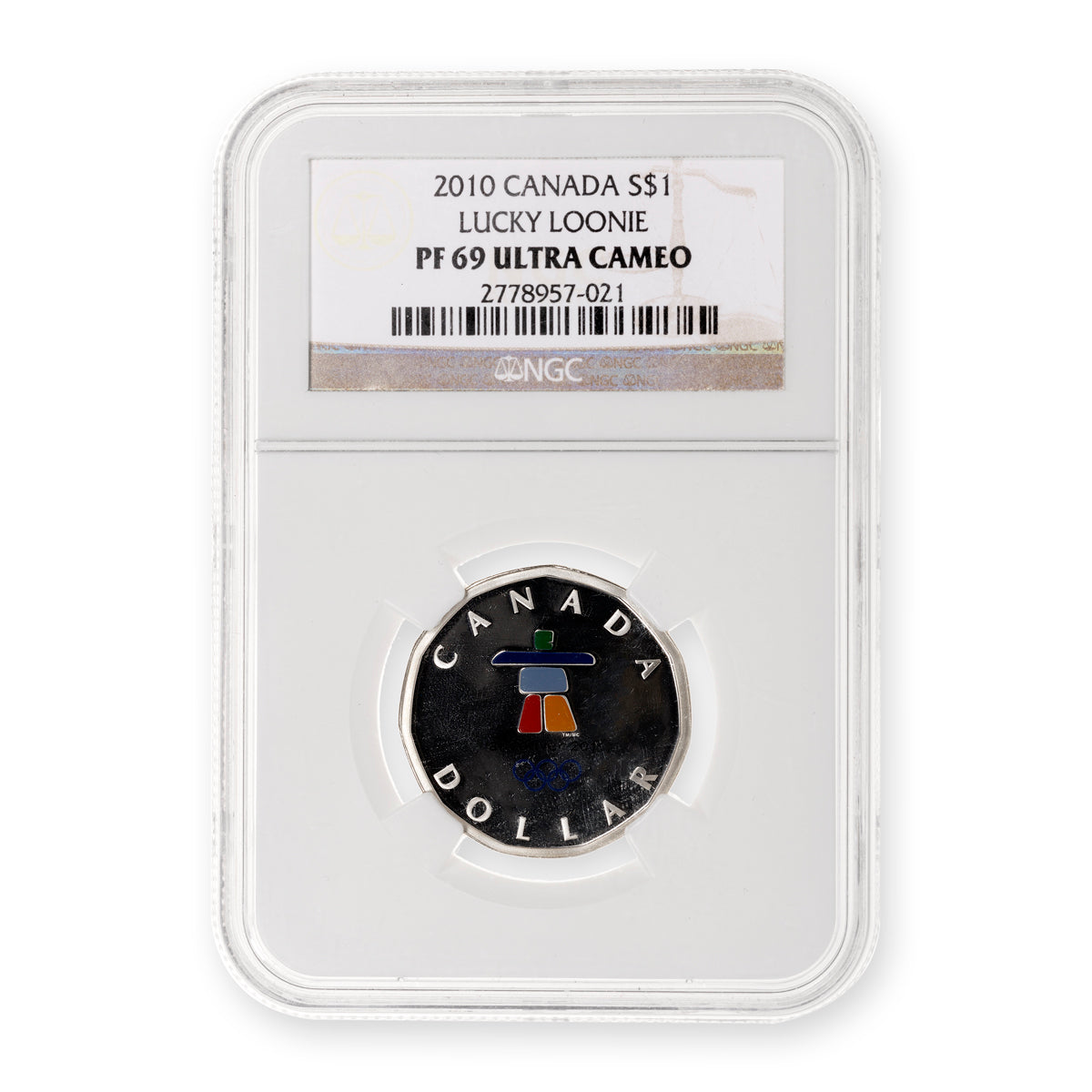 $1 2010 Ultra Cameo NGC PR-69