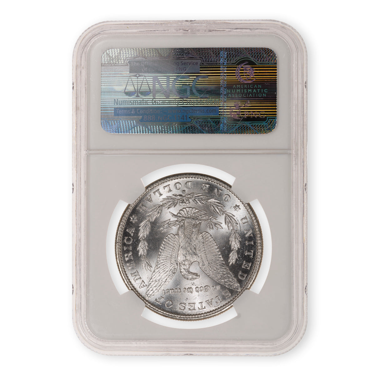 US $1 1881S Morgan Dollar NGC MS-67