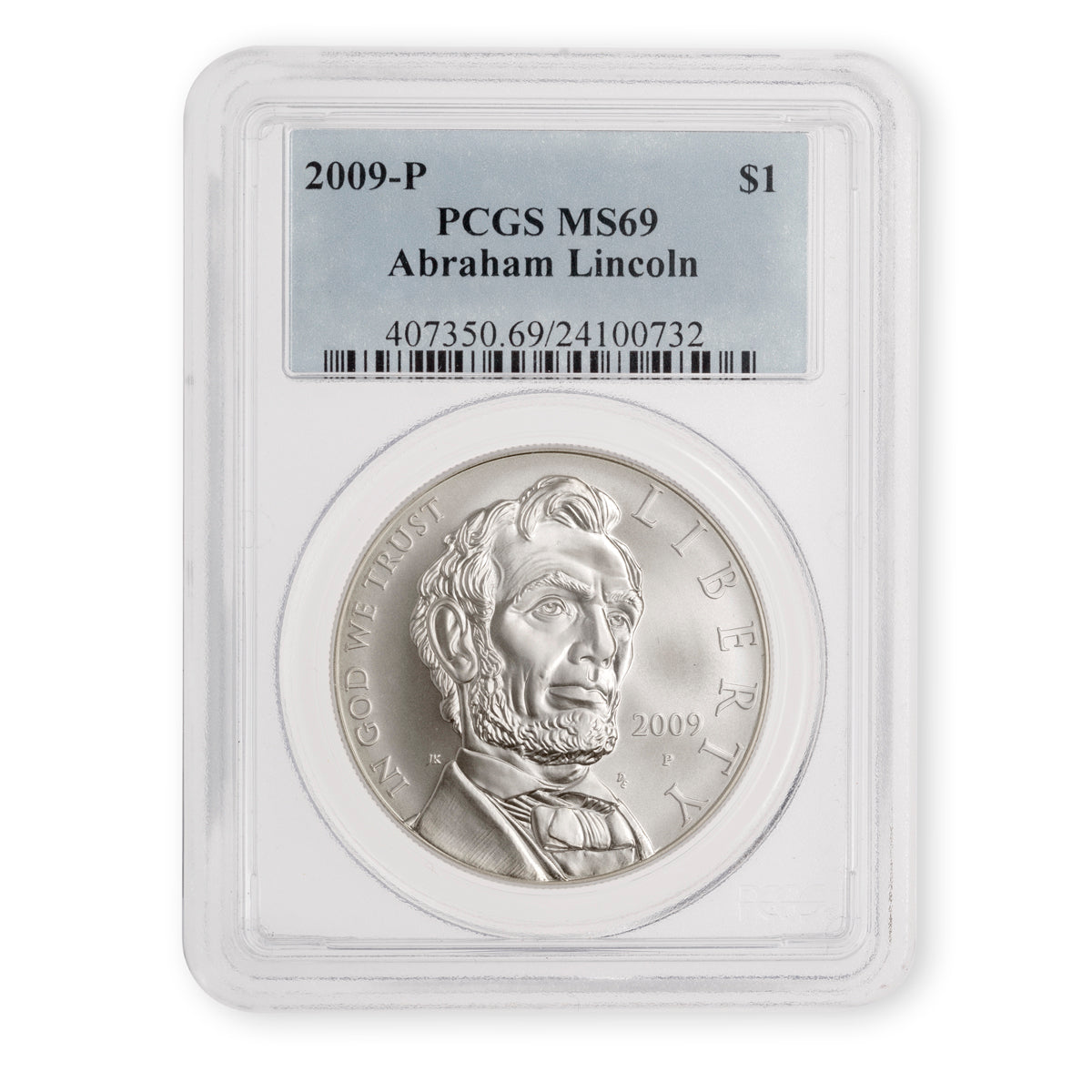 US $1 2009P PCGS PL-69