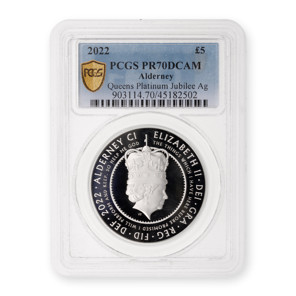 2022 PCGS PR-70