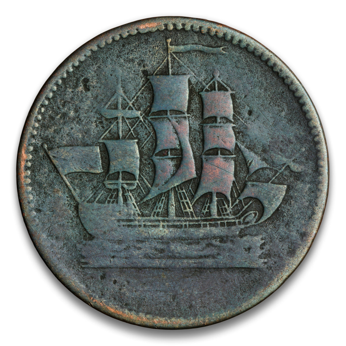 Ships Colonies & Commerce Prince Edward Island Base Token