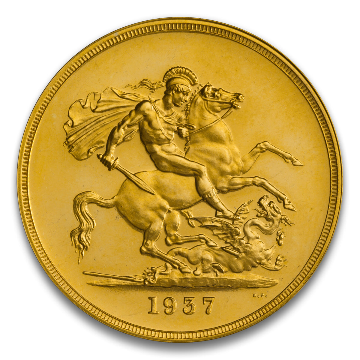 1937 Great Britain Specimen Gold 4 Coin Set