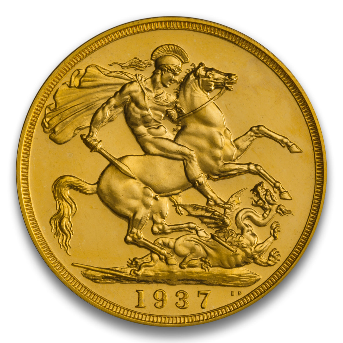 1937 Great Britain Specimen Gold 4 Coin Set