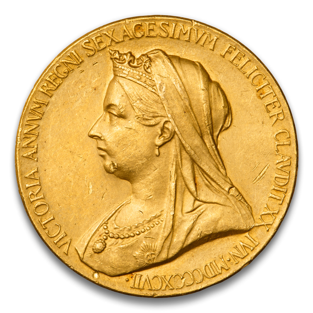 1837-1897 Queen Victoria Diamond Jubilee Medal