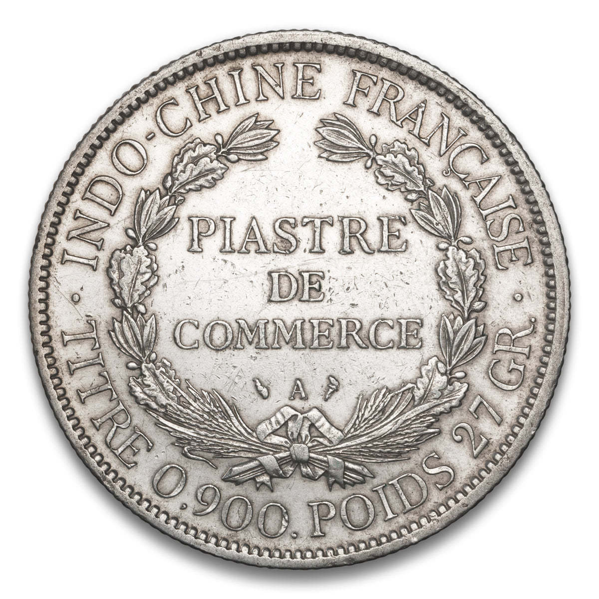 French Indo-China Silver 1 Piastre 1898 A