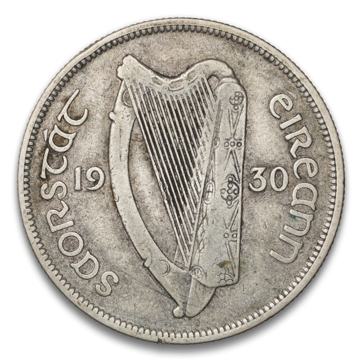 Ireland Silver 1/2 Crown 1930