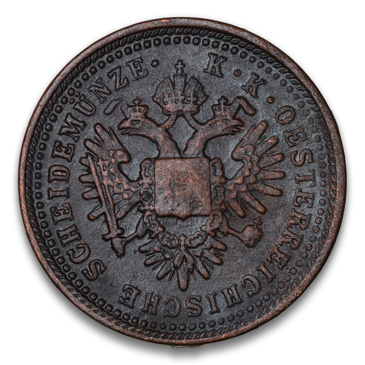 Austria Base 1 Kreuzer 1851 B