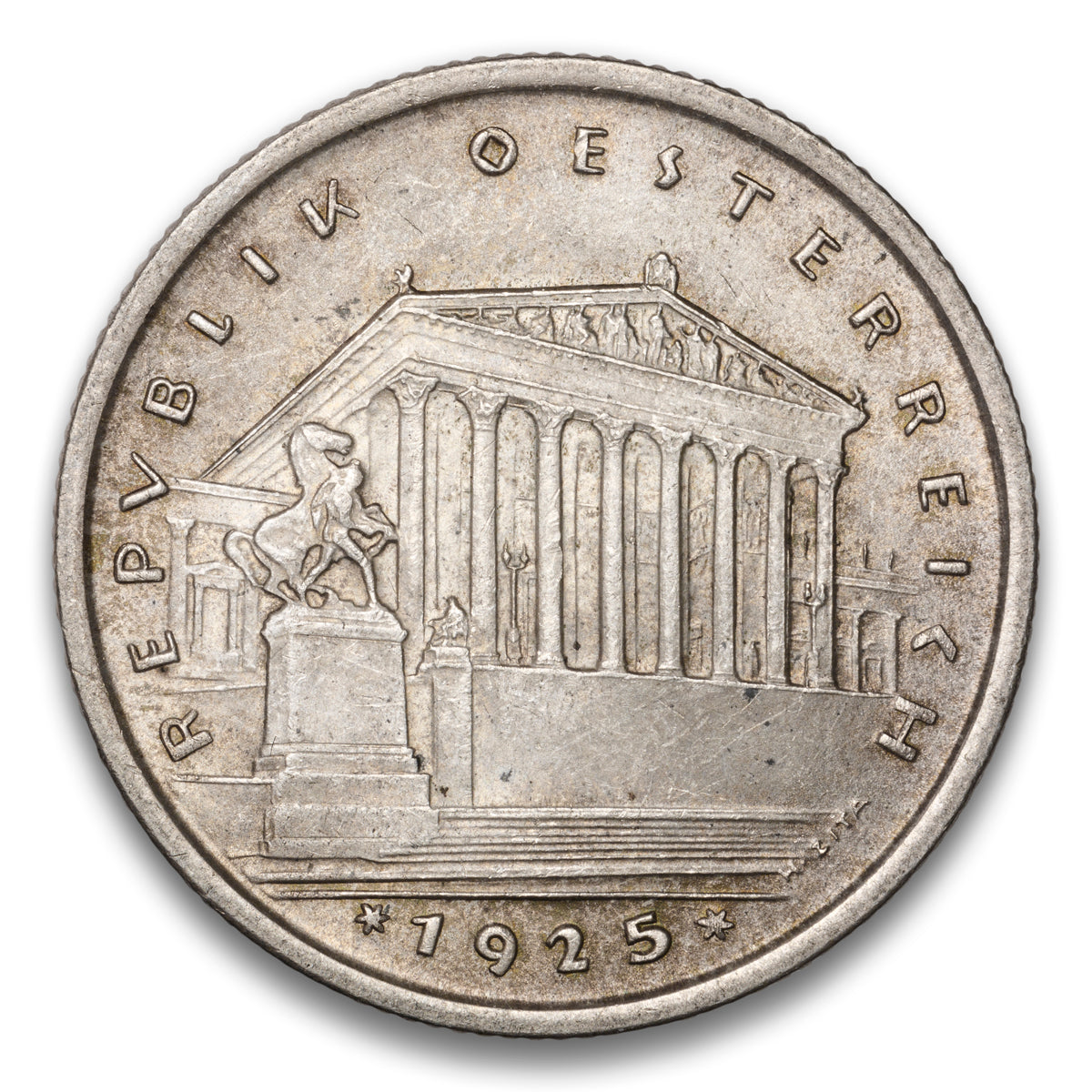 Austria Silver 1 Schilling 1925