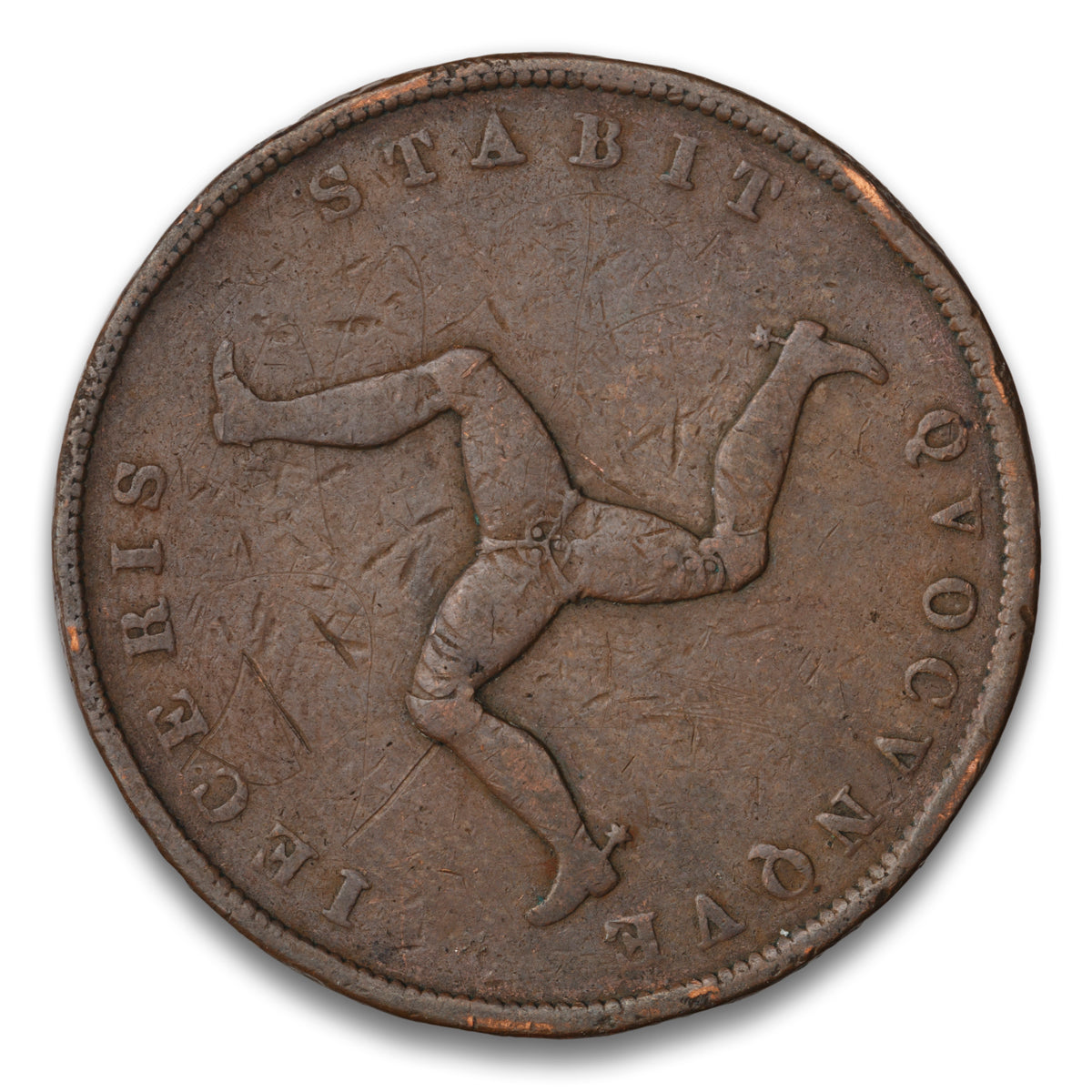Isle of Man 1 Penny 1839