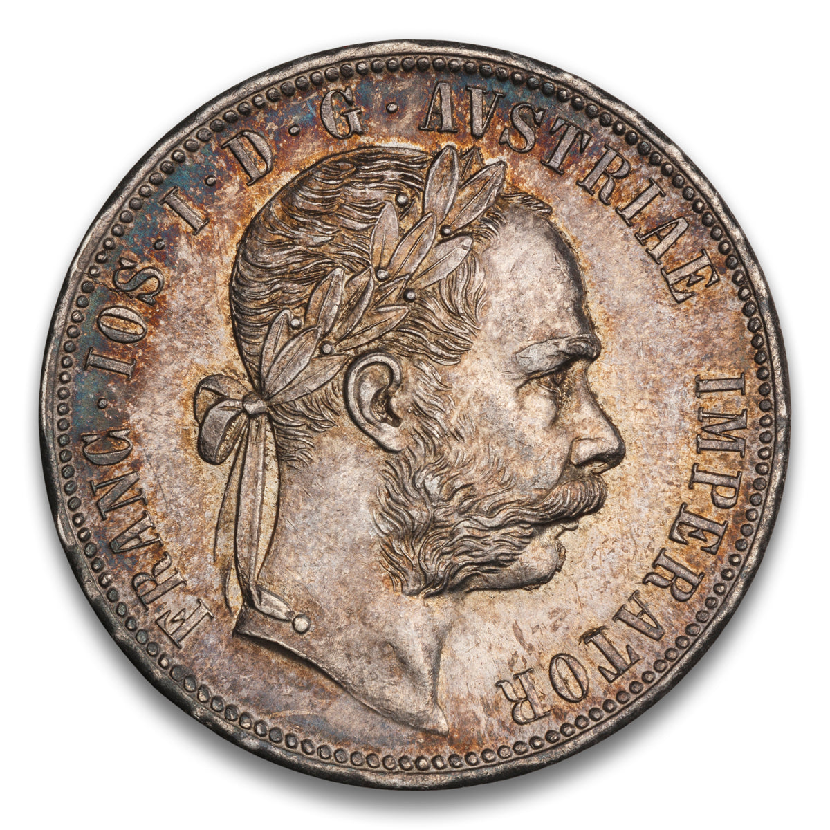 Austria Silver 1 Florin 1878