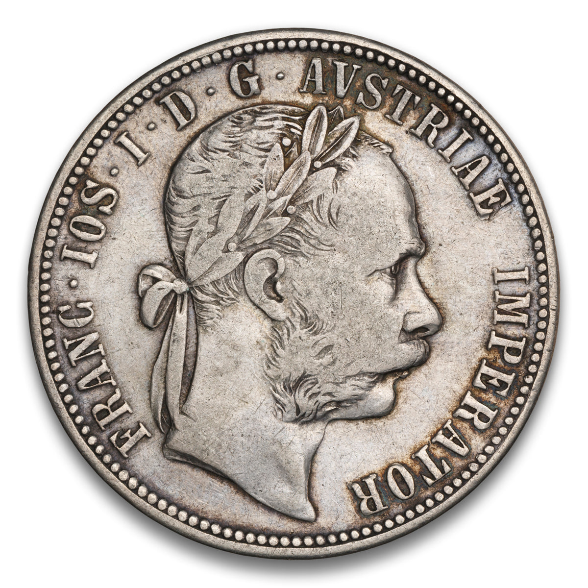 Austria Silver 1 Florin 1884