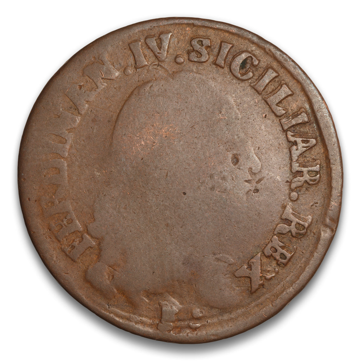 Naples Italian State 1 Grano 1793 P AP