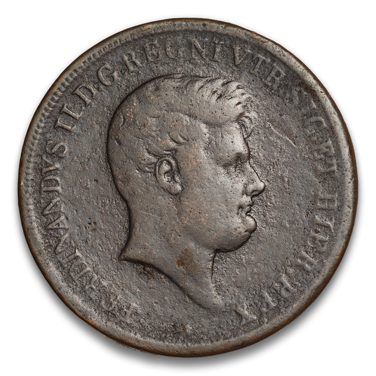 Naples Italian State 5 Tornesi 1848