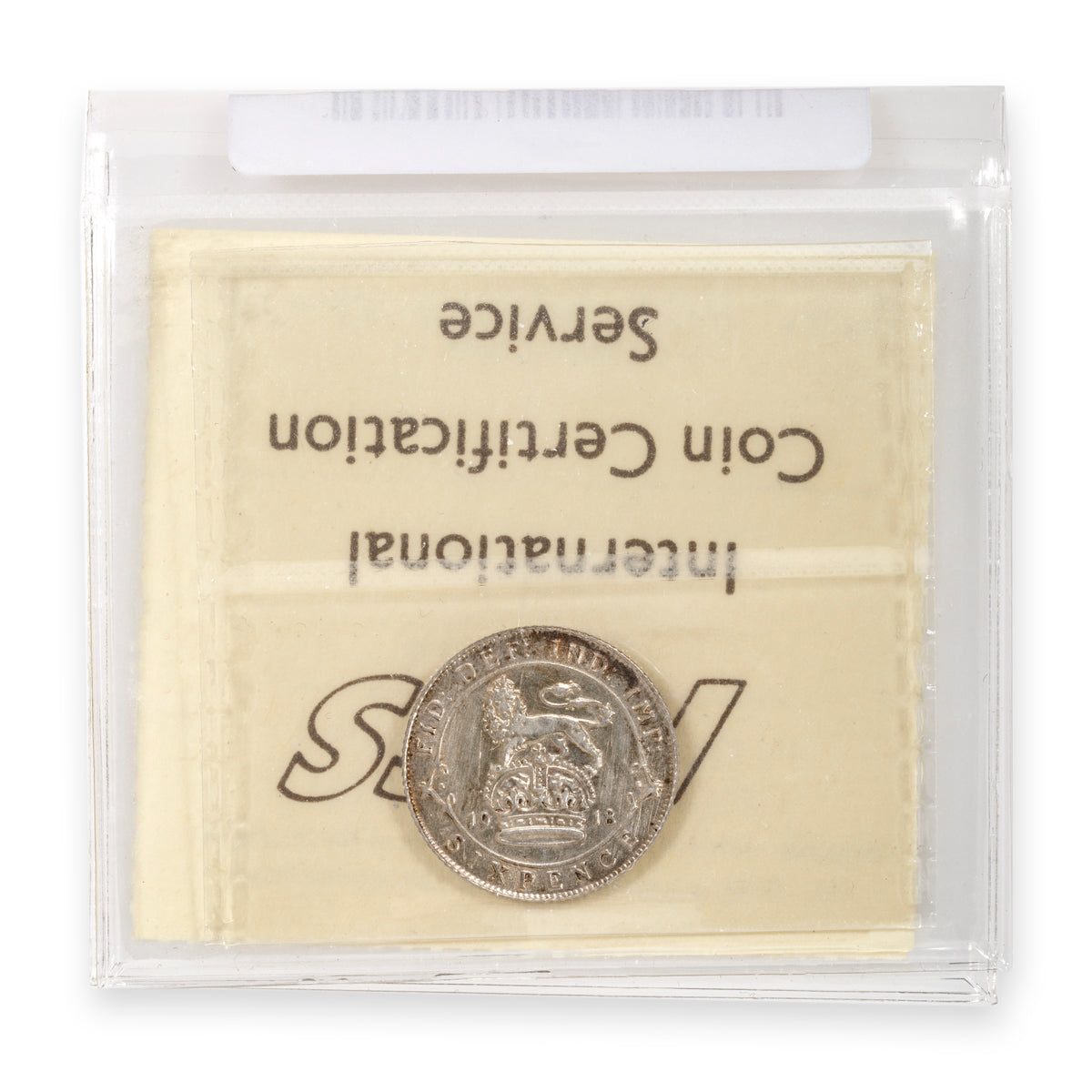 Great Britain Silver 6 Pence 1918