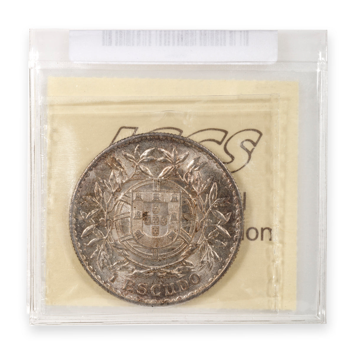 Portugal Silver 1 Escudo 1916